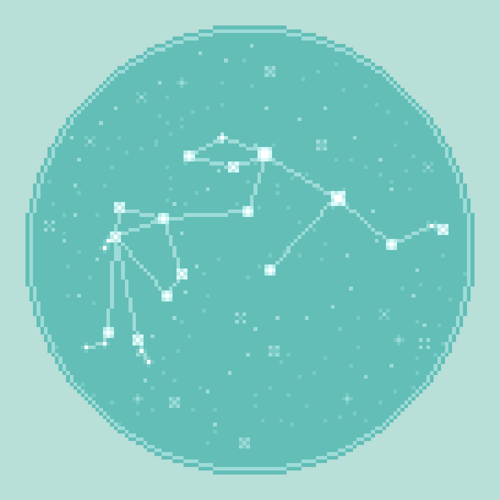 SP8CEBIT Pixel Zodiac: Aquarius (January 20th-February 18th)