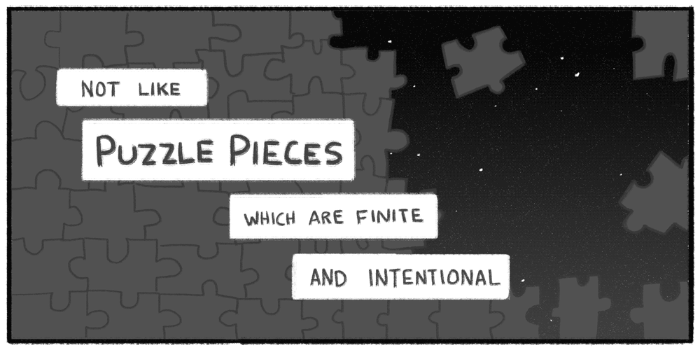 "With Stars in Her Eyes," Page Eight. 